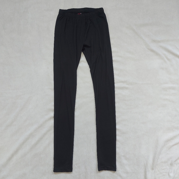 NWOT Lulu Luo Girls Black Full Length Leggings, 14/16 - Picture 2 of 6